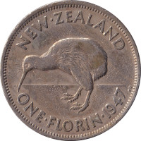 1 florin - New Zealand