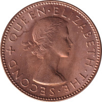 1/2 penny - New Zealand