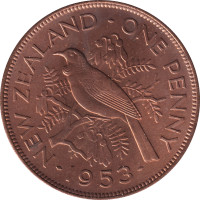 1 penny - New Zealand