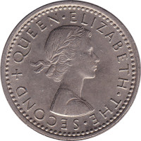 3 pence - New Zealand