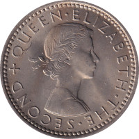 6 pence - Nouvelle Zélande