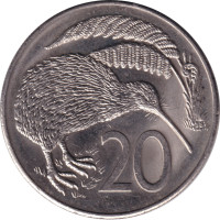 20 cents - New Zealand