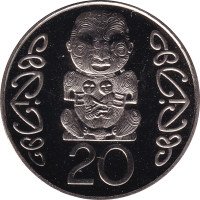 20 cents - Nouvelle Zélande