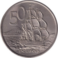 50 cents - Nouvelle Zélande