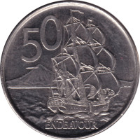 50 cents - New Zealand