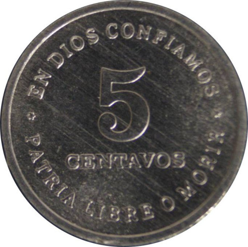 5 centavos - Nicaragua