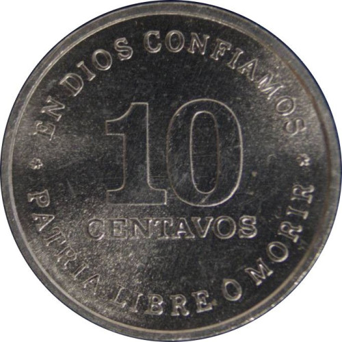 10 centavos - Nicaragua