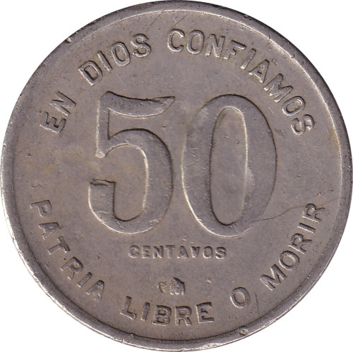 50 centavos - Nicaragua