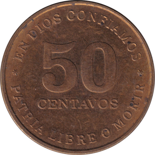 50 centavos - Nicaragua