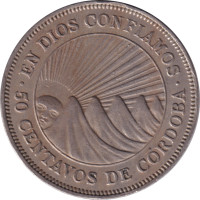 50 centavos - Nicaragua