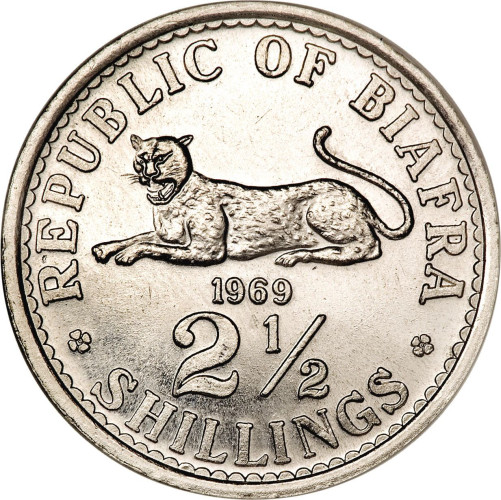 2 1/2 shillings - Nigeria