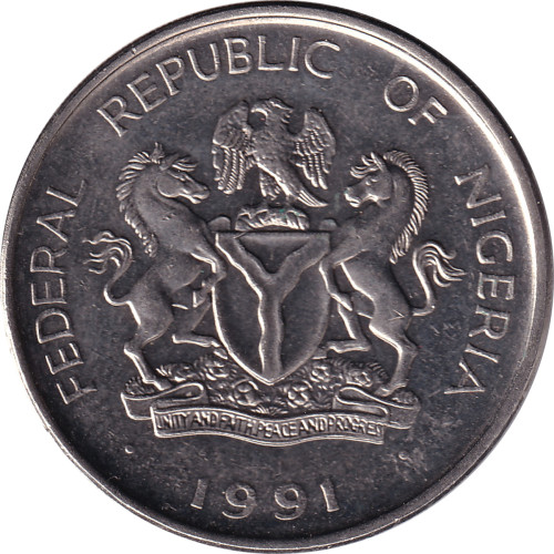 1 naira - Nigéria