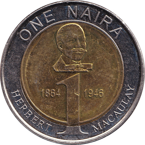 1 naira - Nigéria