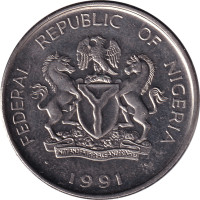 1 naira - Nigéria