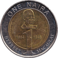 1 naira - Nigeria