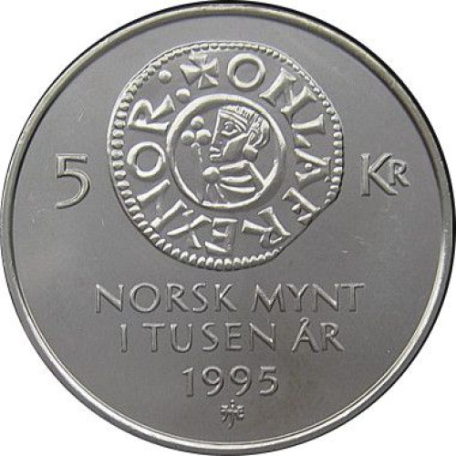 5 kroner - Norvège