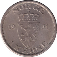 1 krone - Norvège