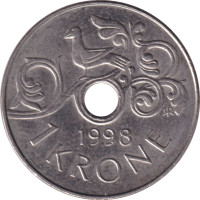 1 krone - Norvège