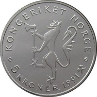 5 kroner - Norway