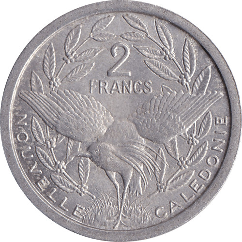 2 francs - Franc pacifique