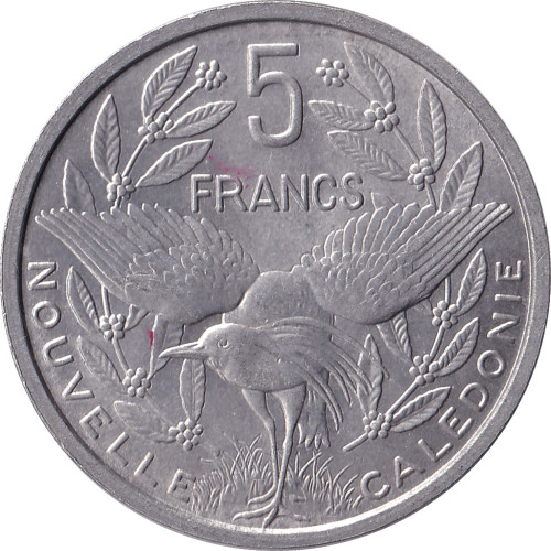 5 francs - Franc pacifique