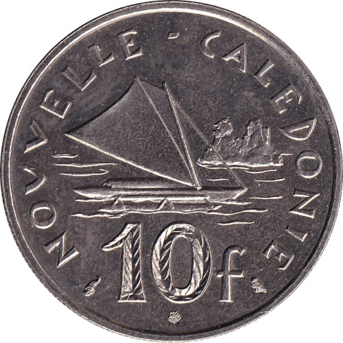 10 francs - Franc pacifique