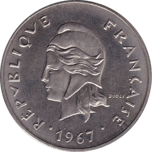 50 francs - Franc pacifique