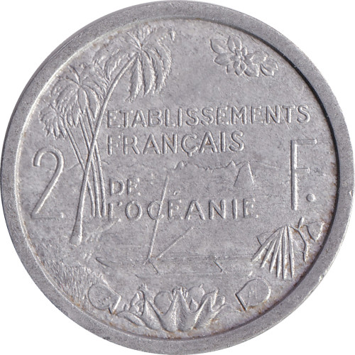 2 francs - Franc pacifique