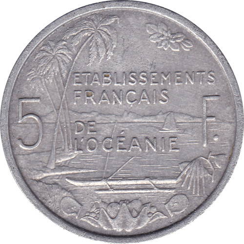 5 francs - Franc pacifique