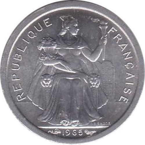 50 centimes - Pacific Franc