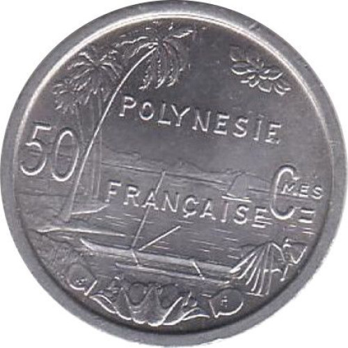 50 centimes - Franc pacifique