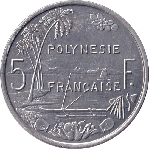 5 francs - Franc pacifique