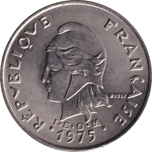 20 francs - Franc pacifique