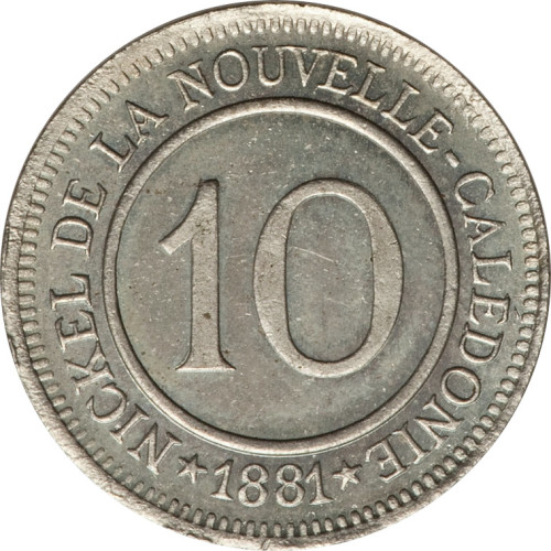 10 centimes - Pacific Franc