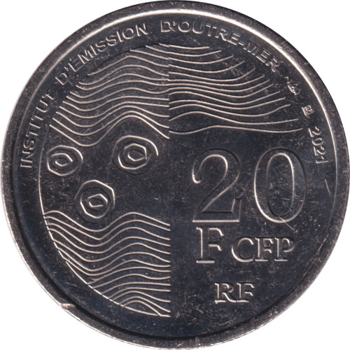 20 francs - Pacific Franc