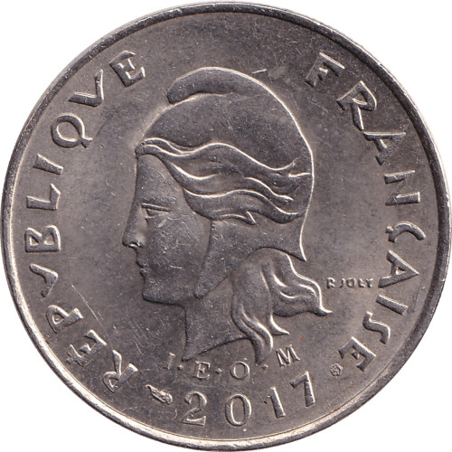 10 francs - Pacific Franc