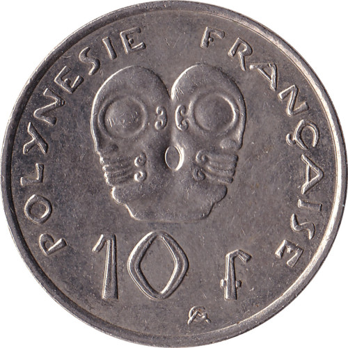 10 francs - Franc pacifique