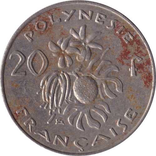 20 francs - Pacific Franc