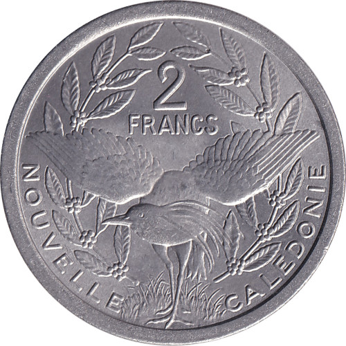 2 francs - Franc pacifique