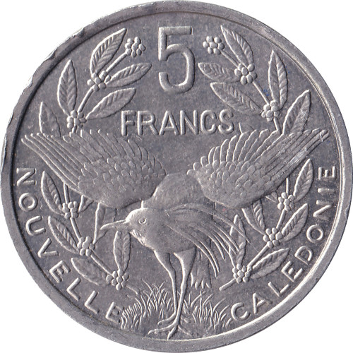 5 francs - Franc pacifique