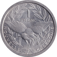 1 franc - Franc pacifique