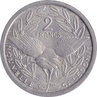 2 francs - Pacific Franc