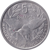 5 francs - Pacific Franc