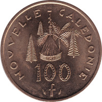 100 francs - Franc pacifique