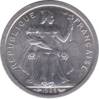 50 centimes - Franc pacifique