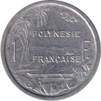 1 franc - Franc pacifique