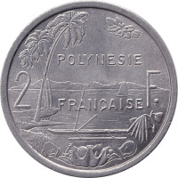 2 francs - Pacific Franc