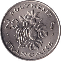 20 francs - Franc pacifique