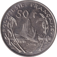 50 francs - Franc pacifique