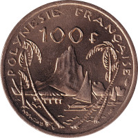 100 francs - Franc pacifique